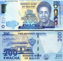 *200 Kwacha Malawi 2016, P60c UNC - Kliknutím na obrázok zatvorte -